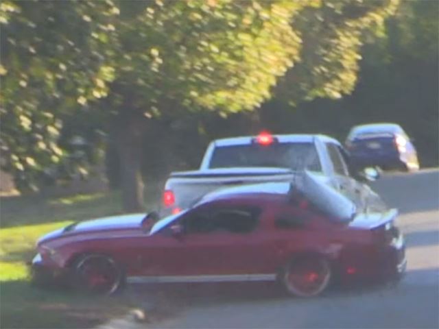 Одна из самых ужасных аварий Shelby Mustang GT500